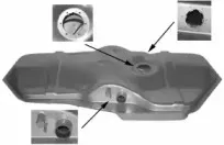 Топливный бак VAN WEZEL купить