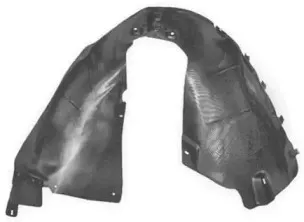 Обшивка, колесная ниша VAN WEZEL купить