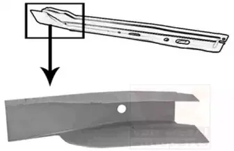 Лонжерон VAN WEZEL купить