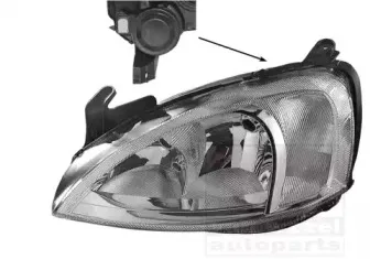 Основная фара VAN WEZEL купить