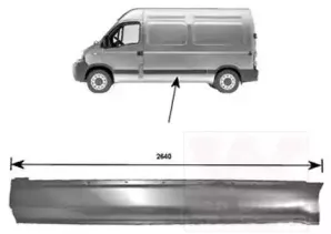 Боковина VAN WEZEL купить