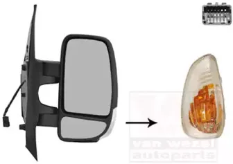 Наружное зеркало VAN WEZEL купить