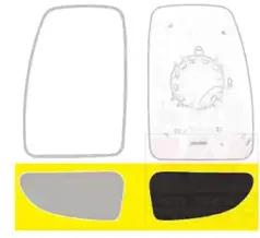 Зеркальное стекло, наружное зеркало VAN WEZEL купить