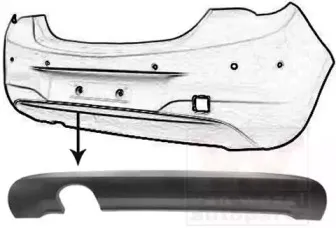 Спойлер VAN WEZEL купить