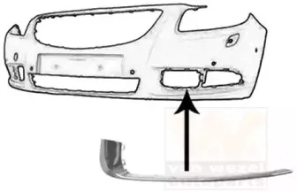 Облицовка, бампер VAN WEZEL купить