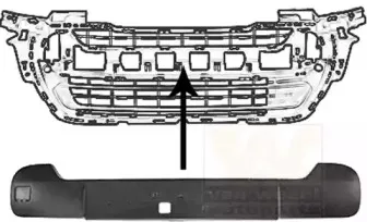Облицовка, бампер VAN WEZEL купить