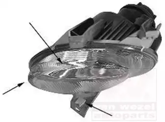 Противотуманная фара VAN WEZEL купить