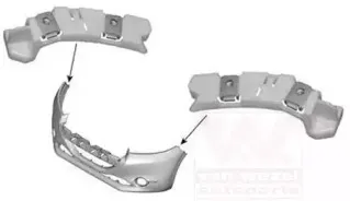 Кронштейн, буфер VAN WEZEL купить