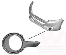 Решетка вентилятора, буфер VAN WEZEL купить