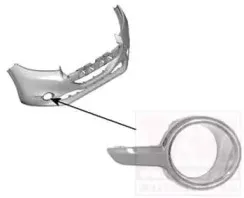 Облицовка, бампер VAN WEZEL купить