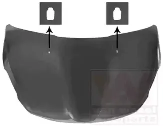 Капот двигателя VAN WEZEL купить