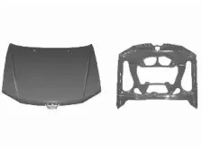 Капот двигателя VAN WEZEL купить