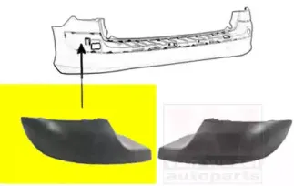 Облицовка, бампер VAN WEZEL купить