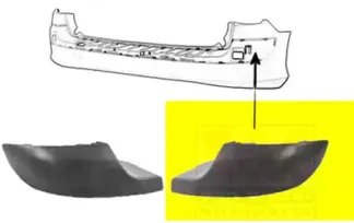 Облицовка, бампер VAN WEZEL купить