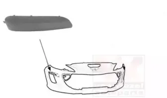 Облицовка, бампер VAN WEZEL купить