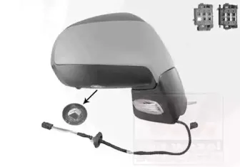 Наружное зеркало VAN WEZEL купить