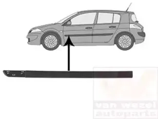 Облицовка / защитная накладка, дверь VAN WEZEL купить