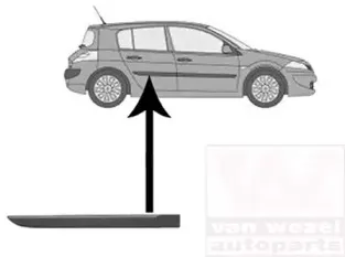 Облицовка / защитная накладка, дверь VAN WEZEL купить