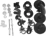 Монтажный комплект, фронтальные повреждения VAN WEZEL купить