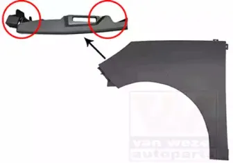 Крыло VAN WEZEL купить