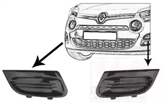 Решетка вентилятора, буфер VAN WEZEL купить