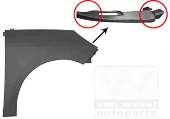 Крыло VAN WEZEL купить