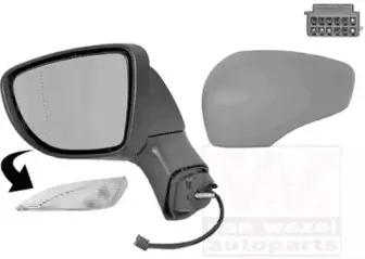 Наружное зеркало VAN WEZEL купить