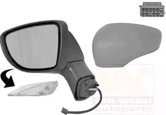 Наружное зеркало VAN WEZEL купить
