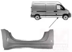 Накладка порога VAN WEZEL купить