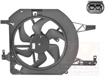 Вентилятор, охлаждение двигателя VAN WEZEL купить