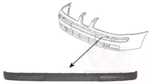 Облицовка / защитная накладка, буфер VAN WEZEL купить