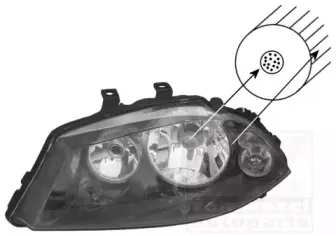 Основная фара VAN WEZEL купить