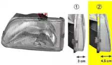 Основная фара VAN WEZEL купить