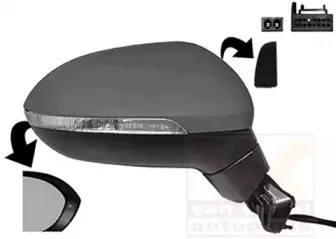 Наружное зеркало VAN WEZEL купить