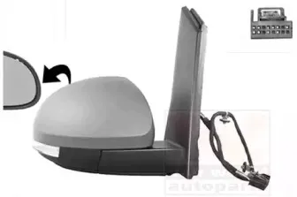 Наружное зеркало VAN WEZEL купить
