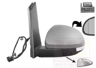 Наружное зеркало VAN WEZEL купить