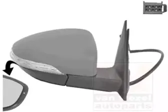 Наружное зеркало VAN WEZEL купить