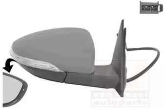 Наружное зеркало VAN WEZEL купить