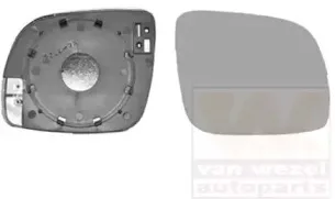 Зеркальное стекло, наружное зеркало VAN WEZEL купить