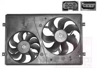 Вентилятор, охлаждение двигателя VAN WEZEL купить