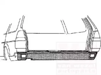 Задняя стенка VAN WEZEL купить