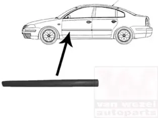 Облицовка / защитная накладка, дверь VAN WEZEL купить