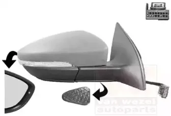 Наружное зеркало VAN WEZEL купить