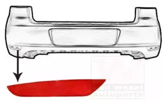 Отражатель VAN WEZEL купить