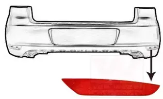 Отражатель VAN WEZEL купить