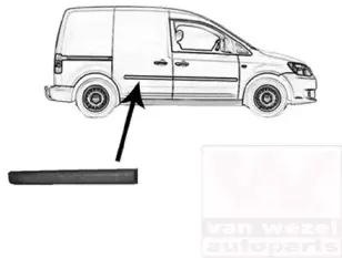 Облицовка / защитная накладка, дверь VAN WEZEL купить