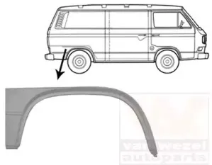Боковина VAN WEZEL купить