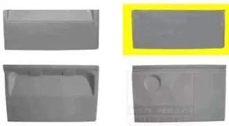 Задняя дверь VAN WEZEL купить