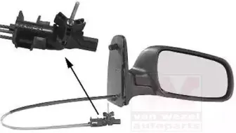 Наружное зеркало VAN WEZEL купить