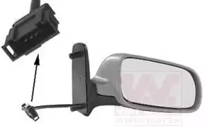 Наружное зеркало VAN WEZEL купить